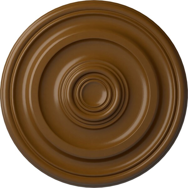 Ekena Millwork Kepler Traditional Ceiling Medallion (For Canopies up to 2 5/8"), 11 7/8"OD x 1 1/4"P, Smokey Topaz CM12KPSTF - main